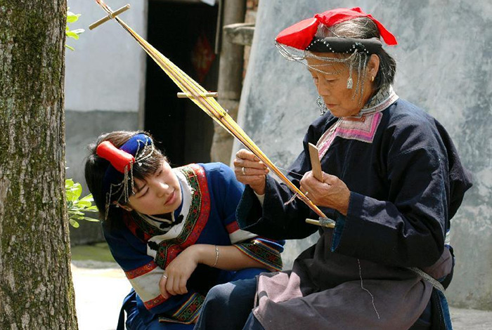 畲族彩带制作技艺